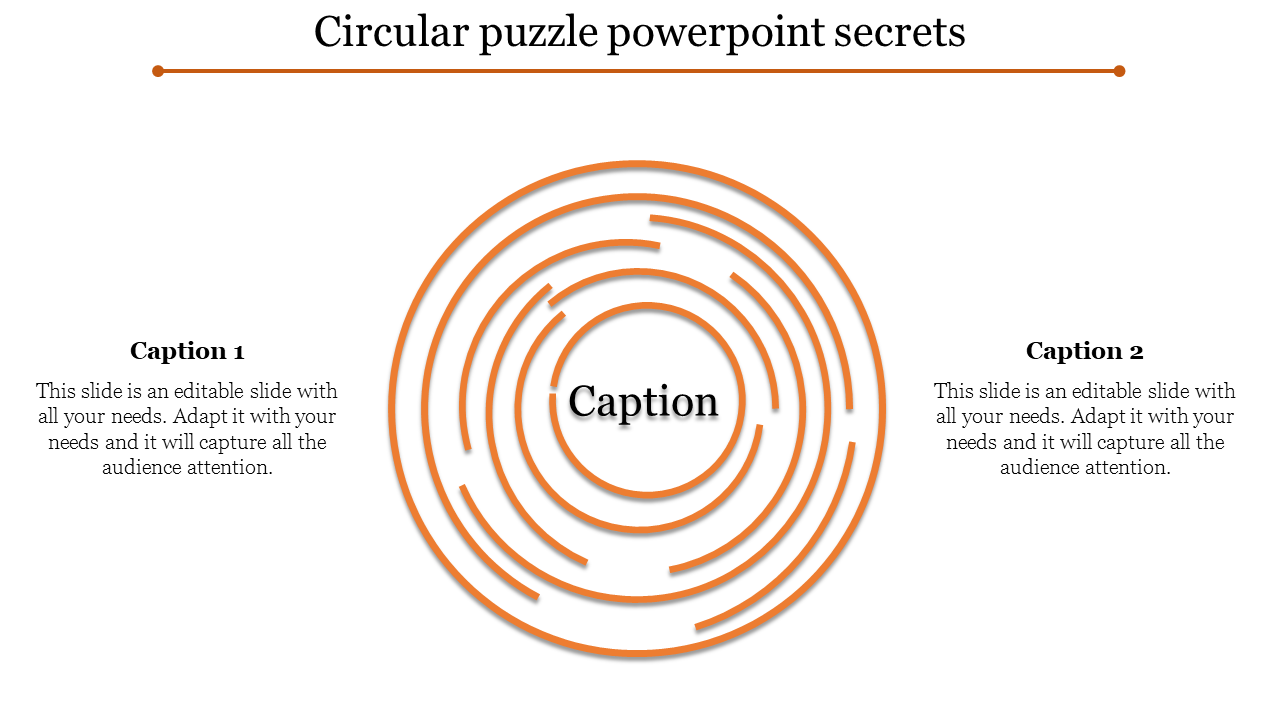 Free - Circular Puzzle PPT and Google Slides Themes Template
